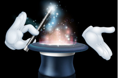 Magic Top Hat and Wand